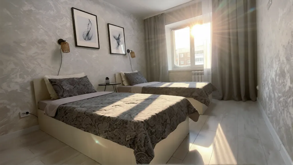 Двушка с изолированными комнатами