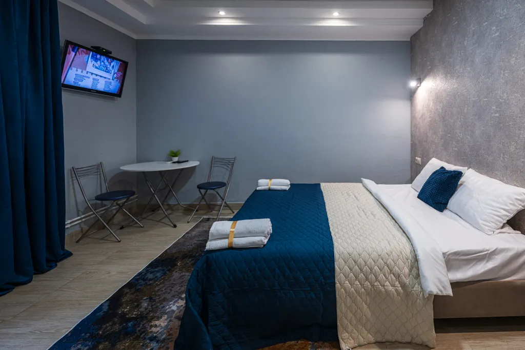 Уютное жильё с кухней и санузлом