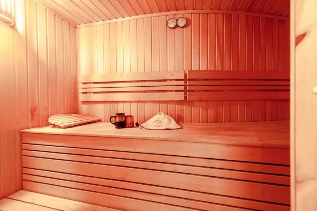 Дом с бассейном и сауной