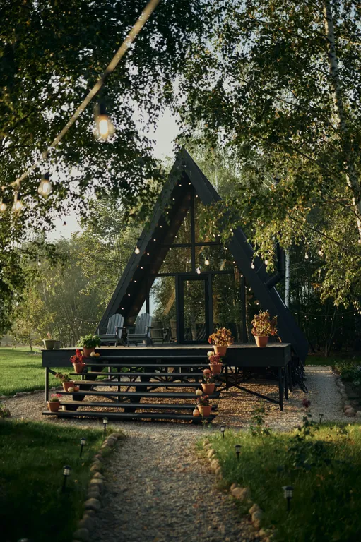 Шале в Беловежской Пуще Forest Soul Aframe