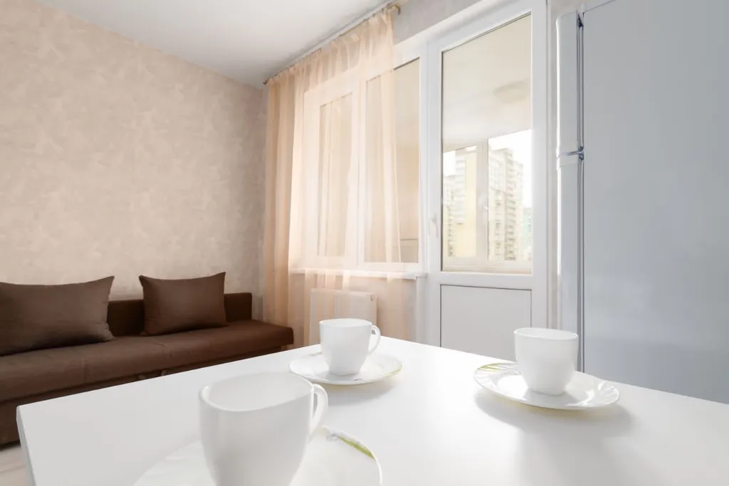 Квартира Квартира Евротрешка с витражным остеклением — Краснодар