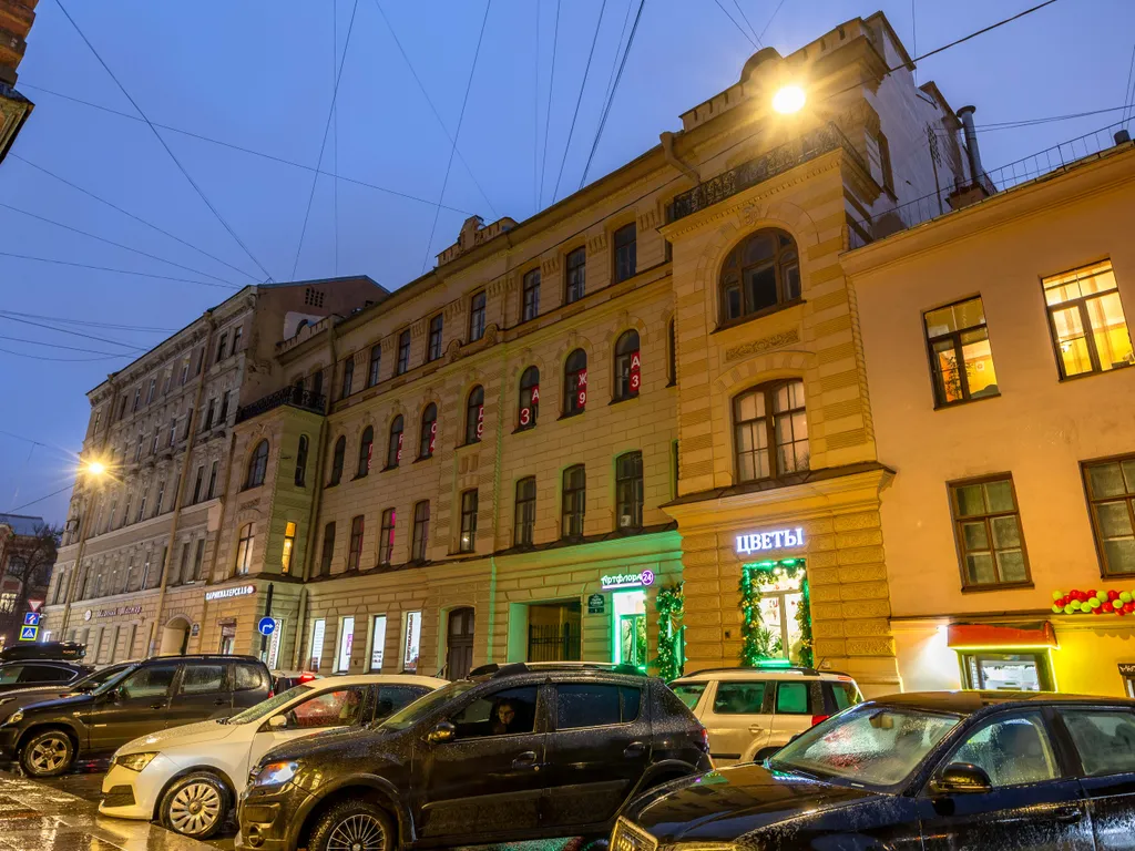 Квартира Квартира Уютная студия в 7 минутах от Московского вокзала — Санкт-Петербург