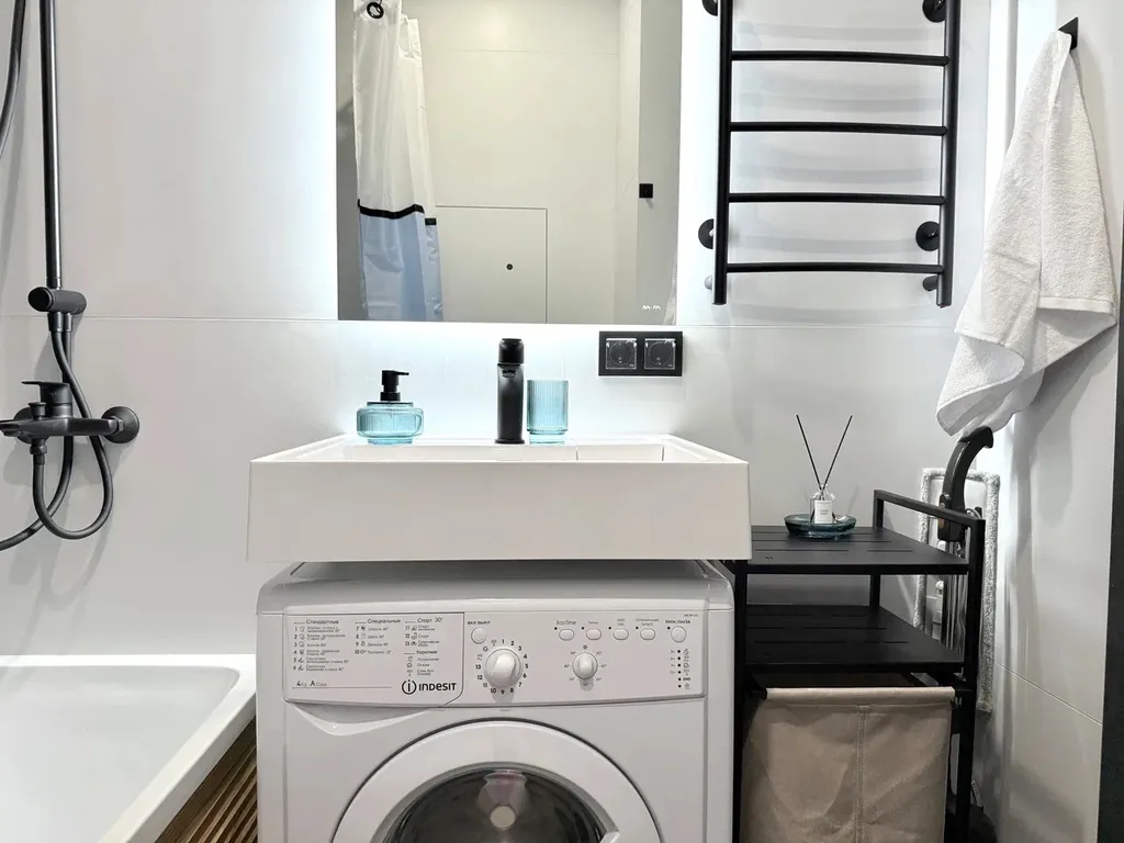 Апарт Nordic Breeze у Финского залива в доме с бассейном и сауной