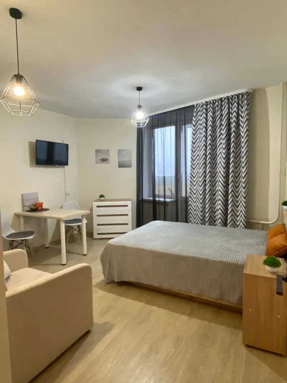 Студия на 20 этаже ЖК Мирный