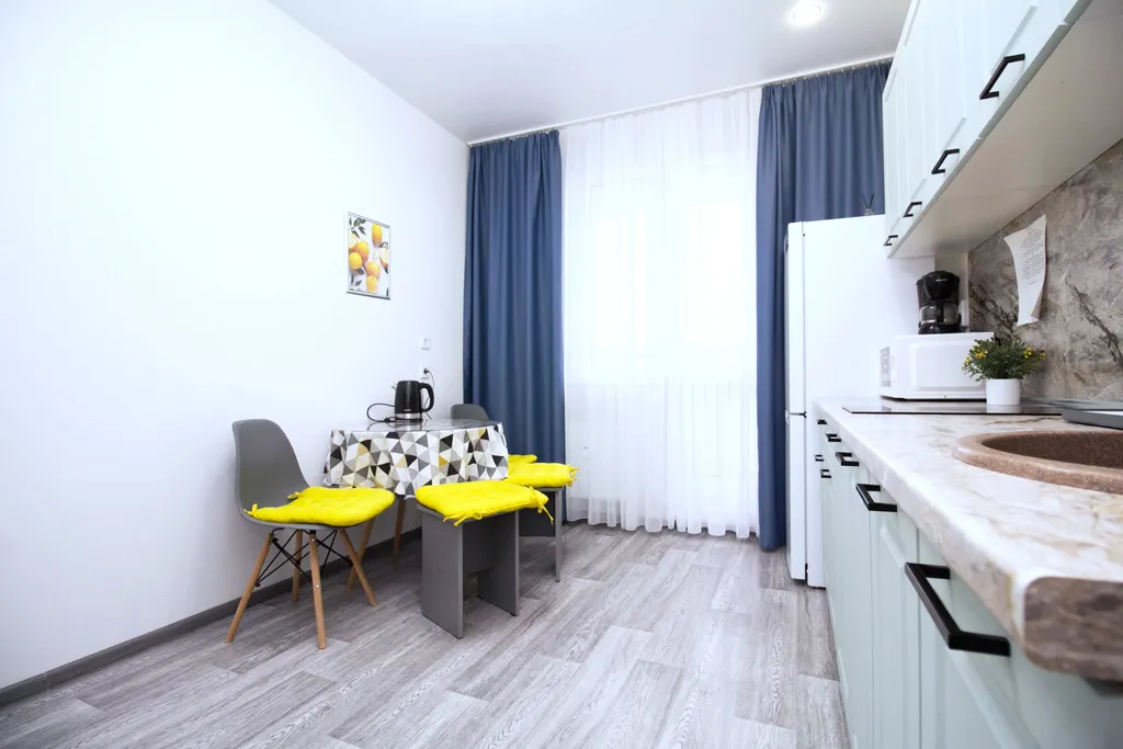 Современная, уютная однокомнатная квартира с видом на набережную