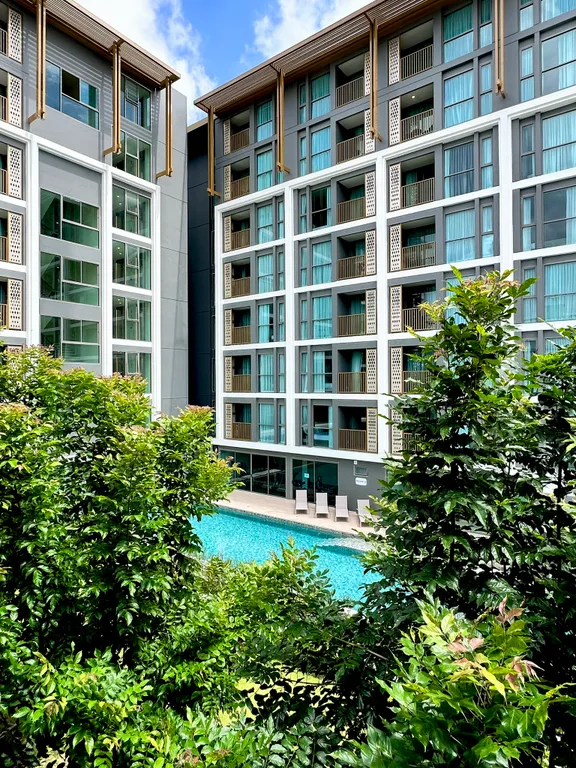 Квартира с одной спальней и видом на сад. пляж БангТао