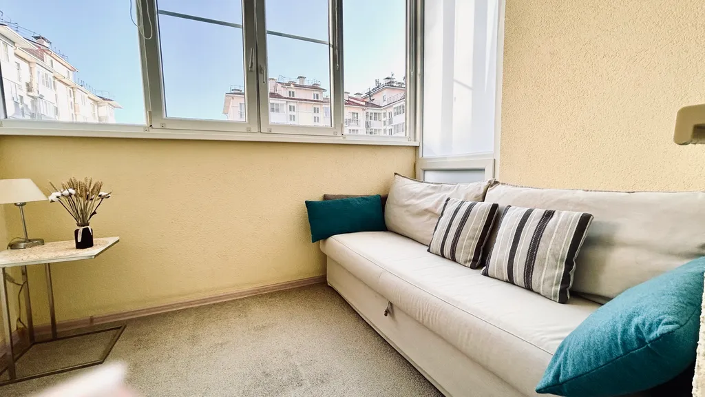 Квартира Квартира Уютная студия с отдельной жилой лоджией рядом с морем — Сириус