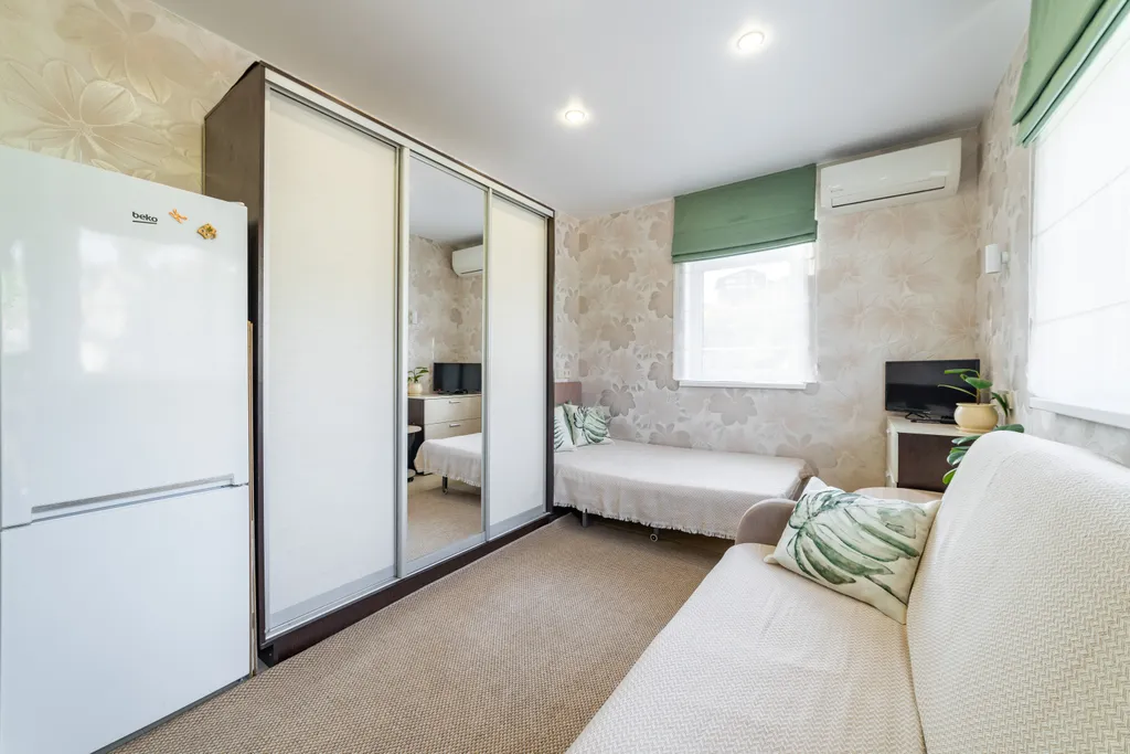 Студия с большим балконом 30кв