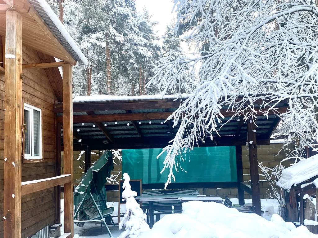 Дом с олененком и гортензиями