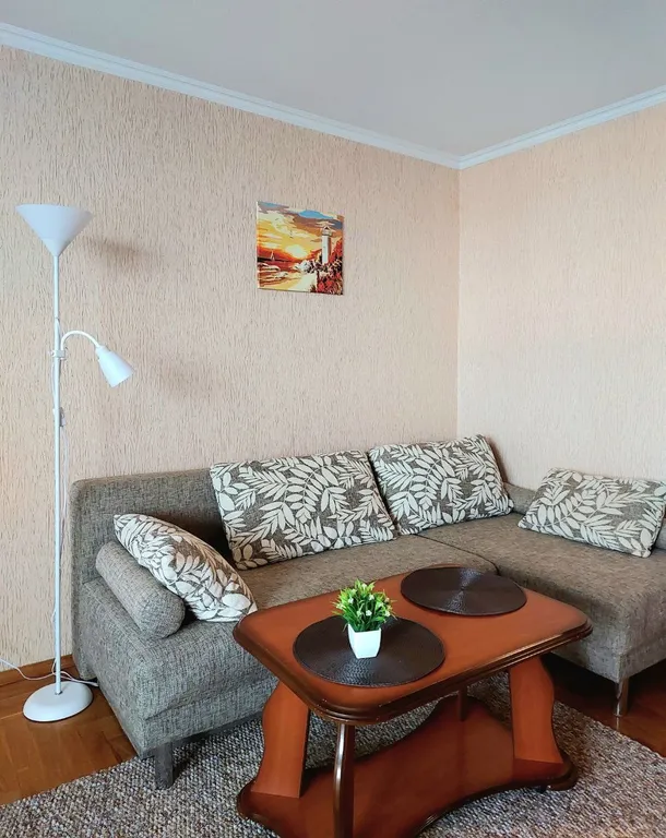 Отличная квартира с панорамной лаундж-зоной