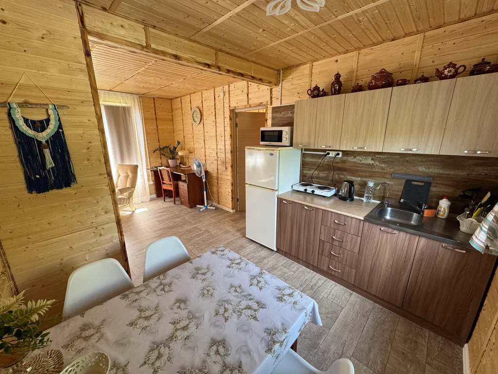 Уютный частный дом с отдельной баней на дровах