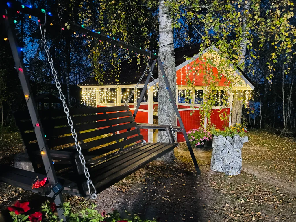 Коттедж Дом на берегу озера в Карелии — Куокканиэми