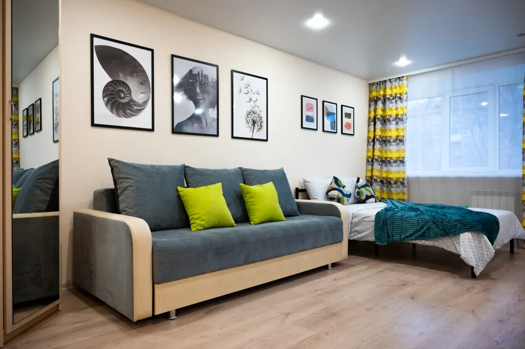 Квартира Просторная светлая студия — аренда посуточно в Пермь