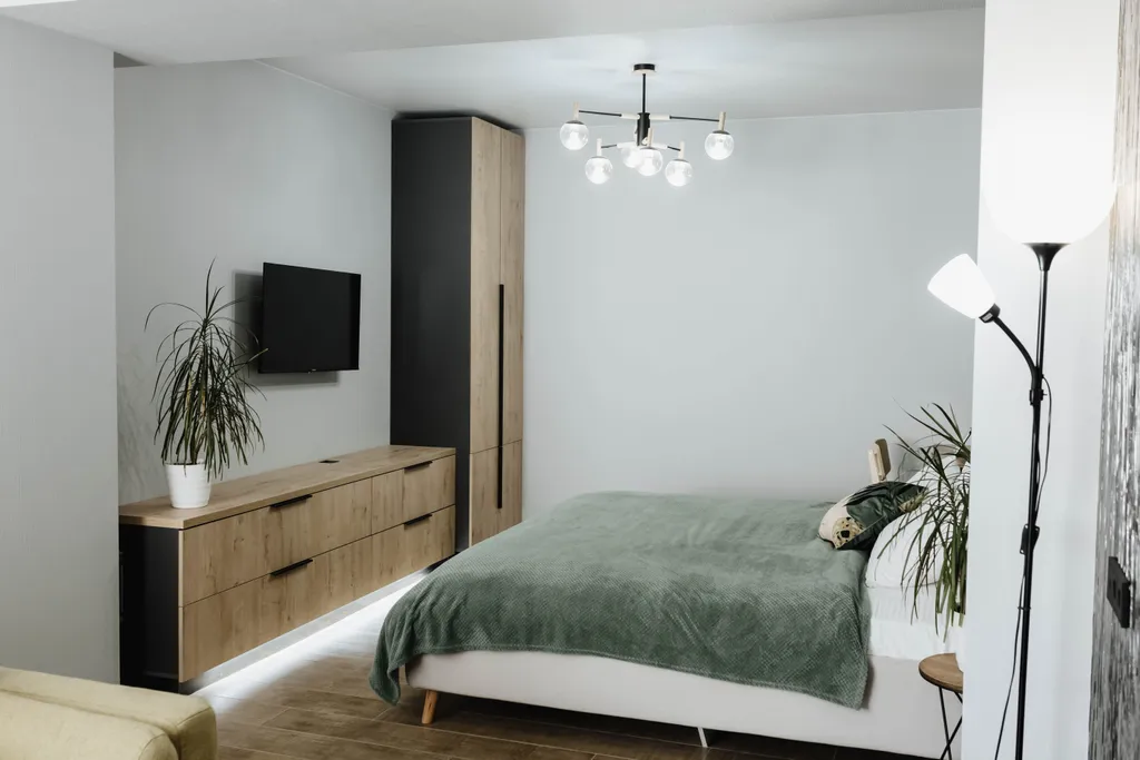 Апартаменты в спальном районе рядом с центром города