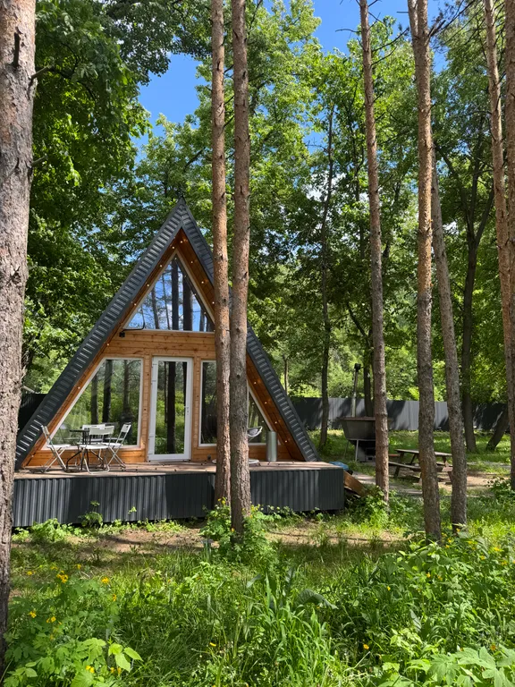 Коттедж Дом A-Frame №2 "White" — аренда посуточно в Стерлитамак