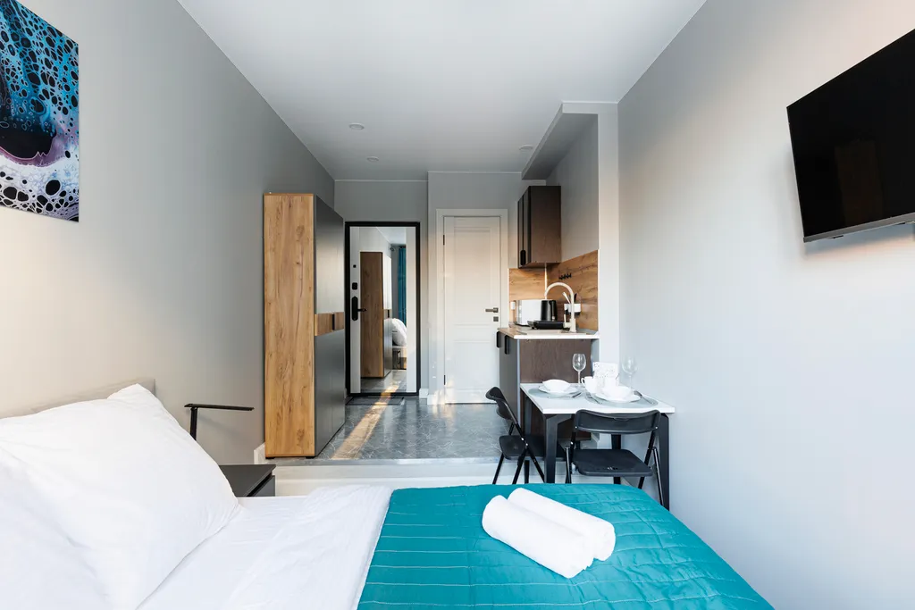 Квартира Квартира Дизайнерская студия на западе города — Москва