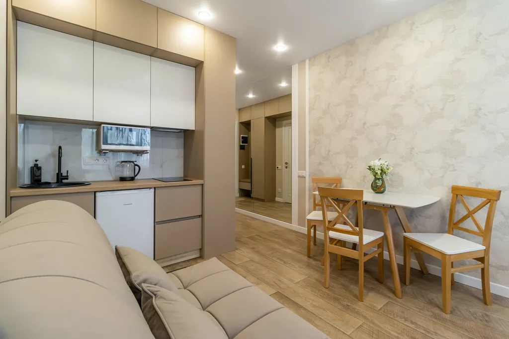 Квартира Квартира Студия Home с видом на лес — Нижний Новгород