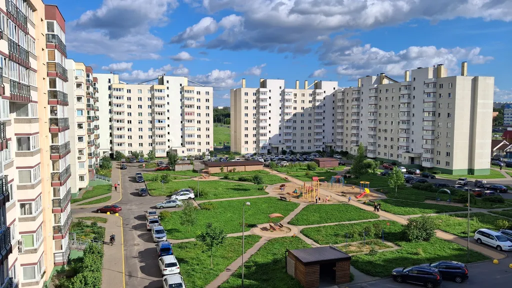 Квартира Квартира возле Минского моря и аквапарка в 10 минутах до самых крупных ТЦ — Минск