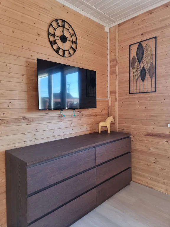 Просторный домик вблизи леса с баней