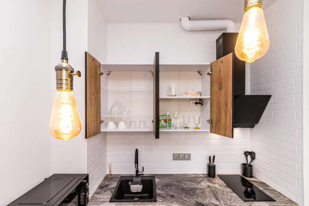 Уютная студия с балконом