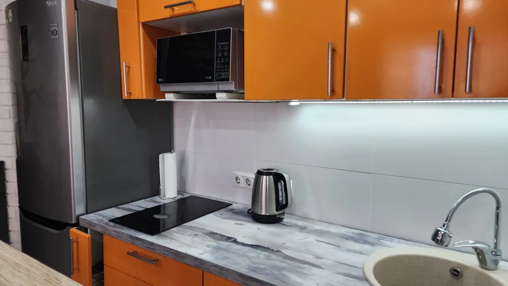 Квартира Квартира Евродвушка с видом на центр города — Красноярск