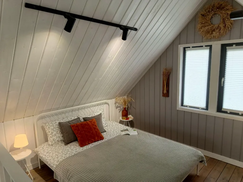 Уютный дом барн у водохранилища