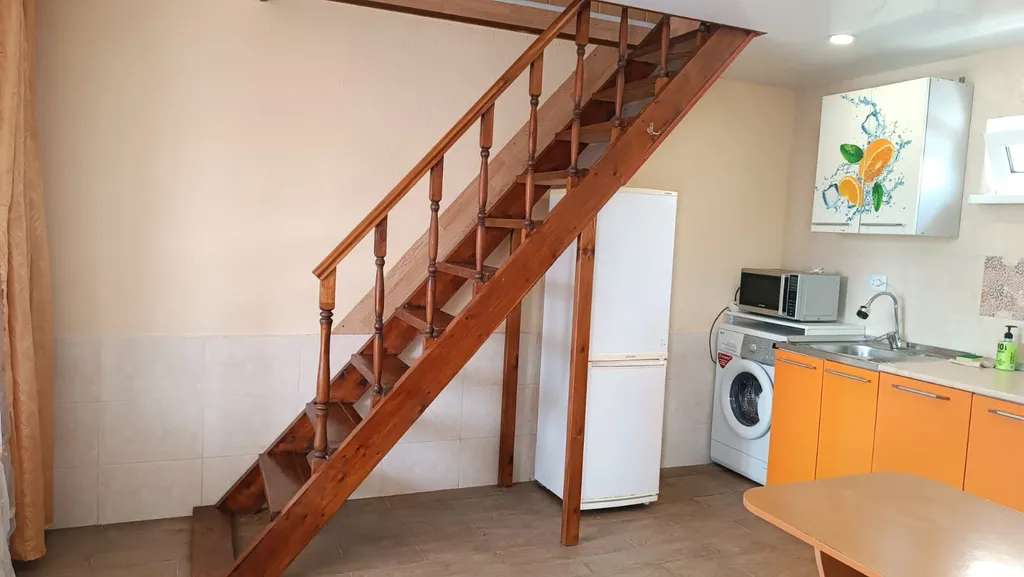 Двухуровневый номер с кухней и видом на море