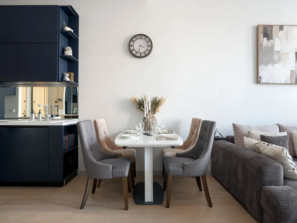 Neva Libra 38 этаж 70 м2 панорамный вид на небоскребы и город