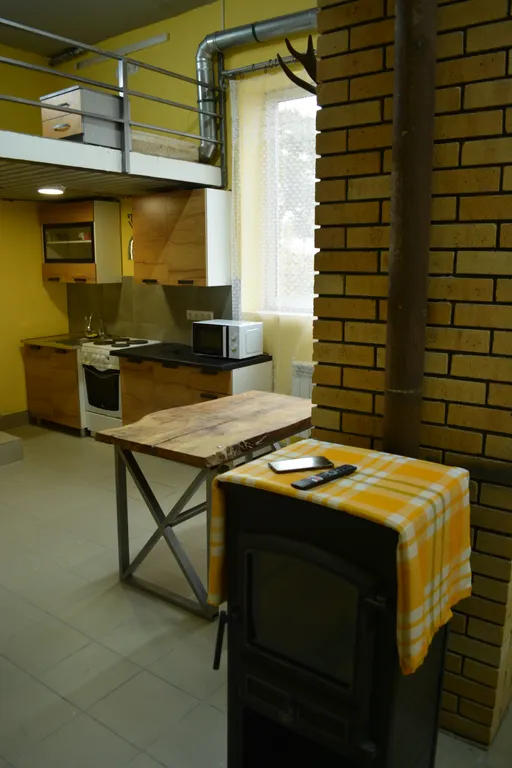 Квартира Апартаменты с панорамным окном, камином, ванной — Луховицы