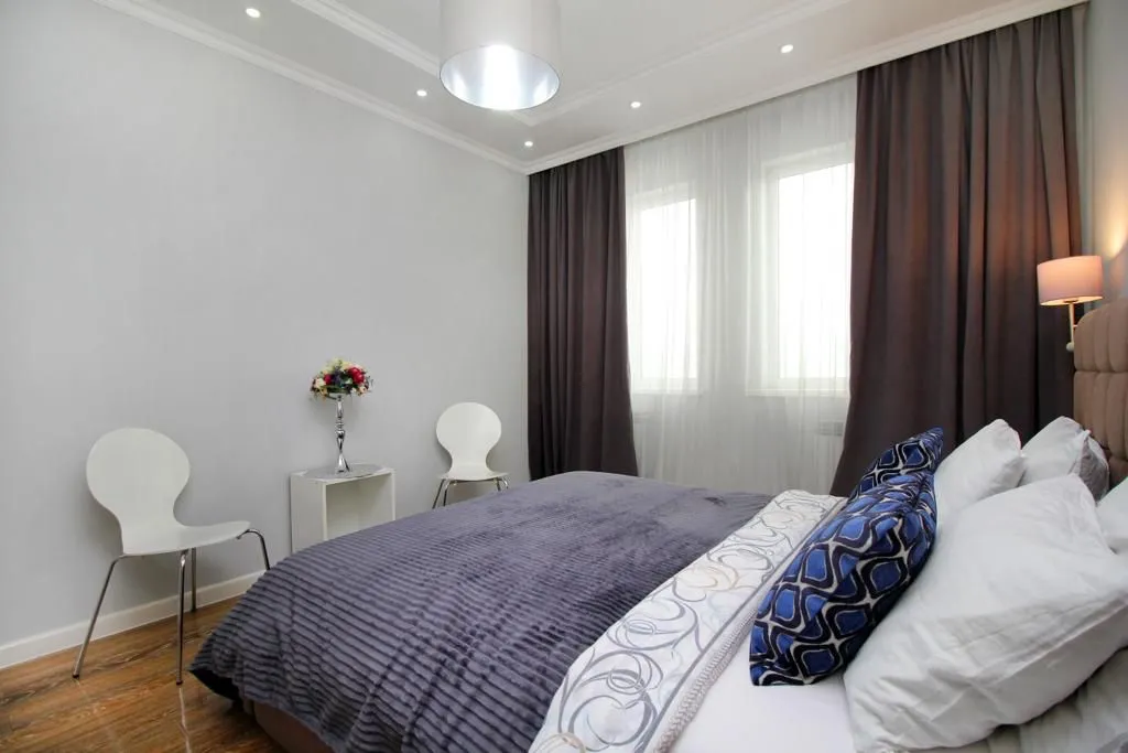 Квартира Двухкомнатные апартаменты в ЖК Шахристан — аренда посуточно в Алматы