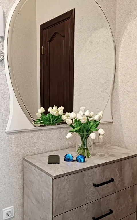 1-комнатная квартира с кондиционером и свежим ремонтом, идеально для командировки