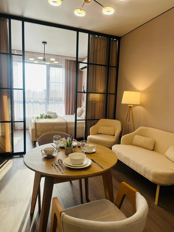 ЖК FourSeasons Стильная, светлая квартира 74