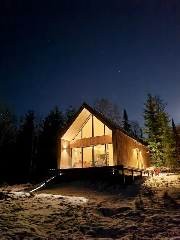 Дом в шерегеше lapki house