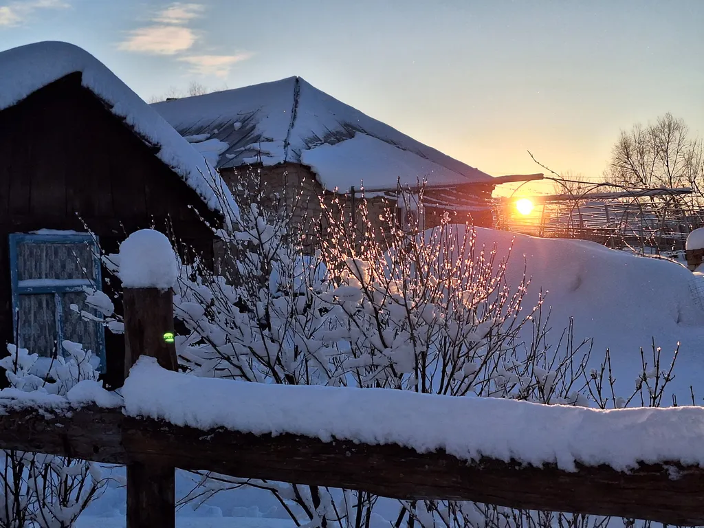 Дом в деревне на Дону в сосновом лесу
