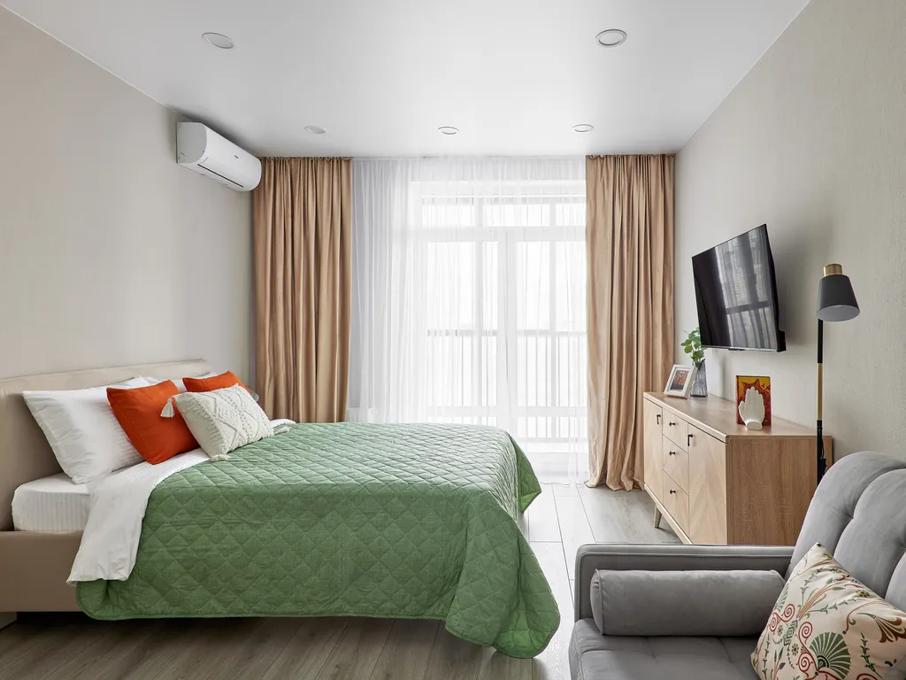 Квартира Квартира Студия Магеллан с кондиционером и красивым видом — Санкт-Петербург