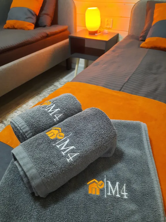 Уютный четырехместный Домик де-люкс с отдельными кроватями