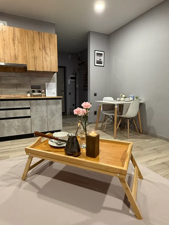 Стильная видовая студия в центре города