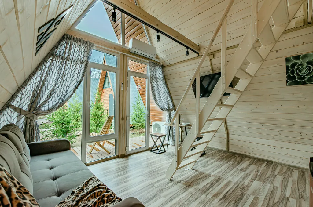 Коттедж Коттедж Городской А-фрейм для двоих — Казань