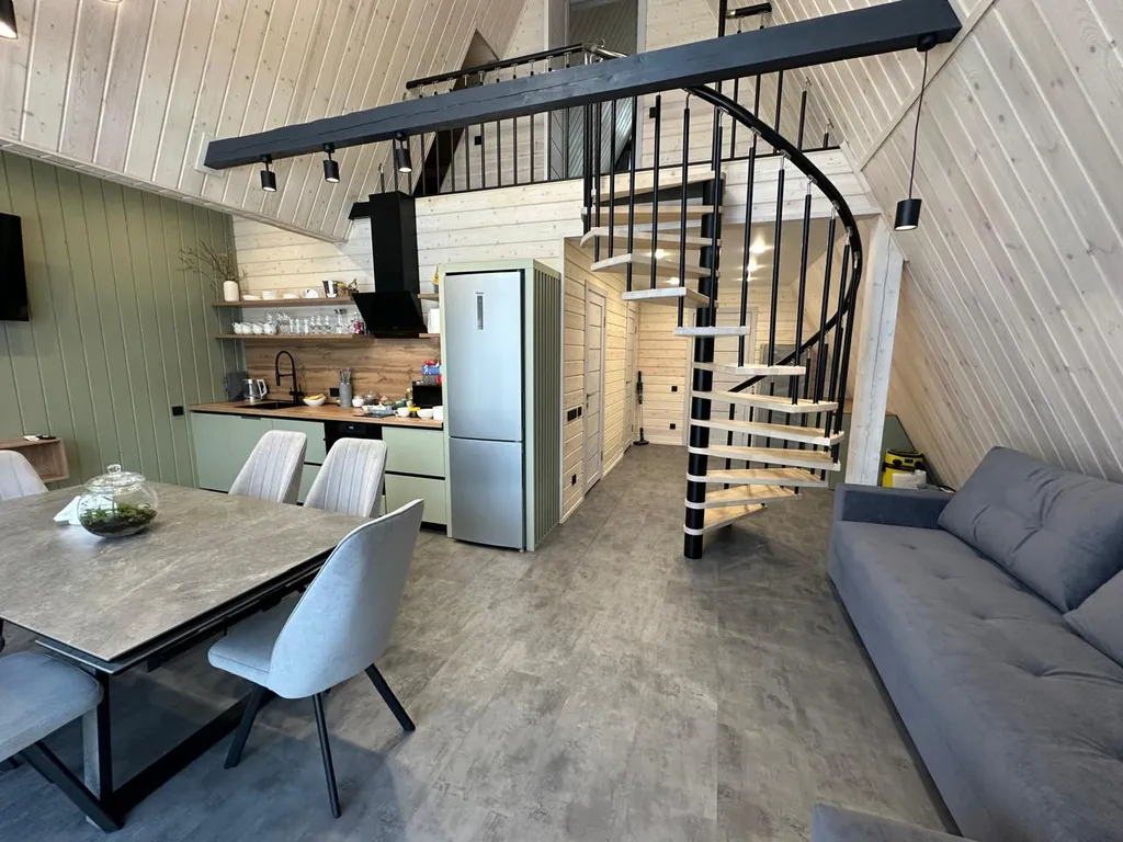 Уютный дом с видом на горы