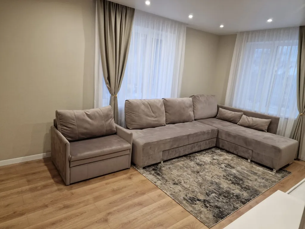 Уютная 3-комнатная квартира с двумя ванными комнатами