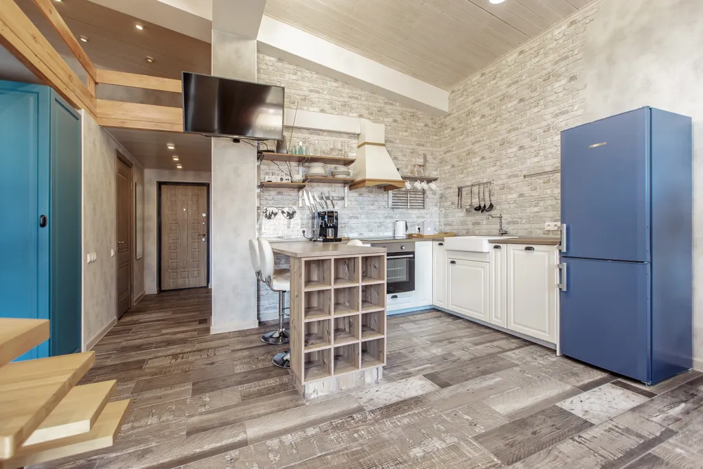 Видовая двухэтажная мансарда в центре