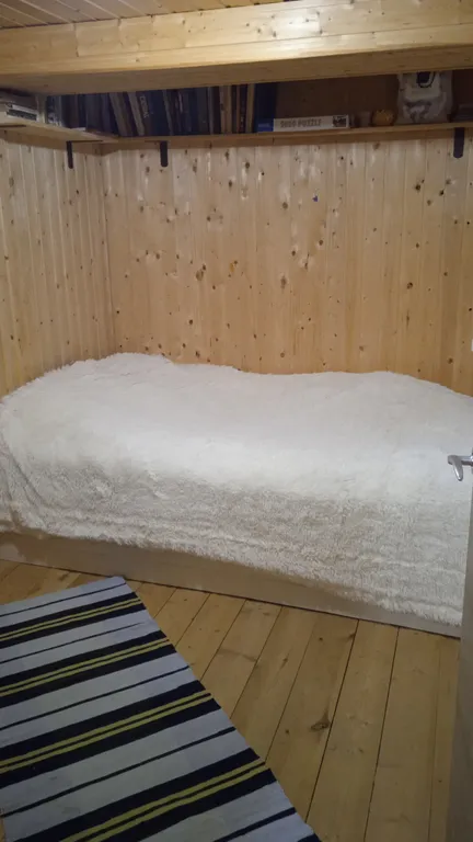 Охотничий дом с медведем на Ладоге