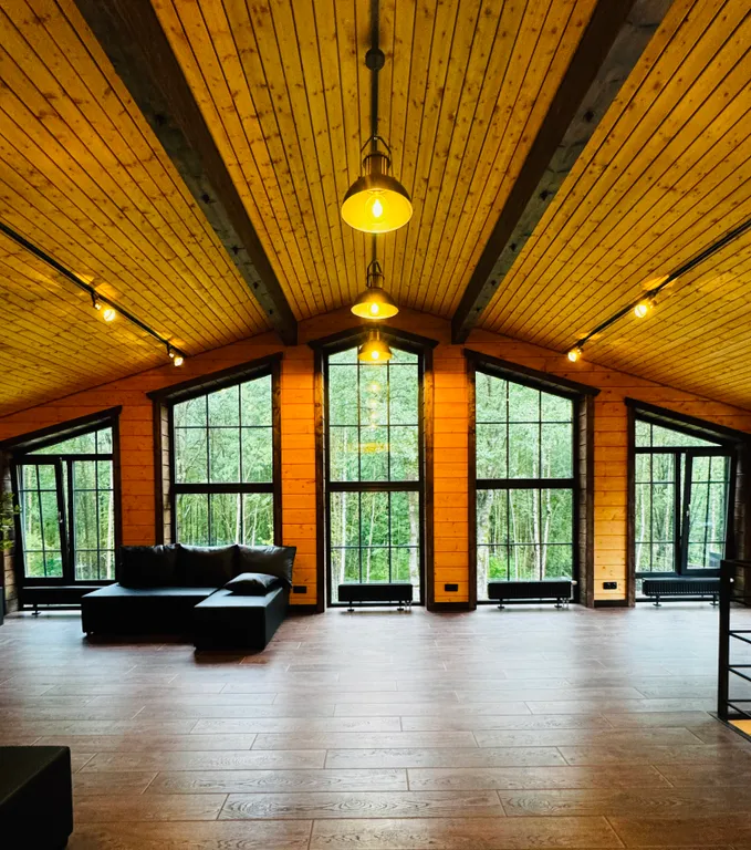 Домик в лесу с русской баней