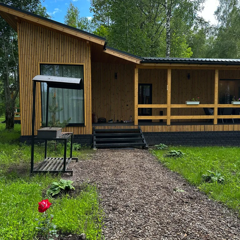 Дом 55m2 — чан, кухня, Wi-Fi