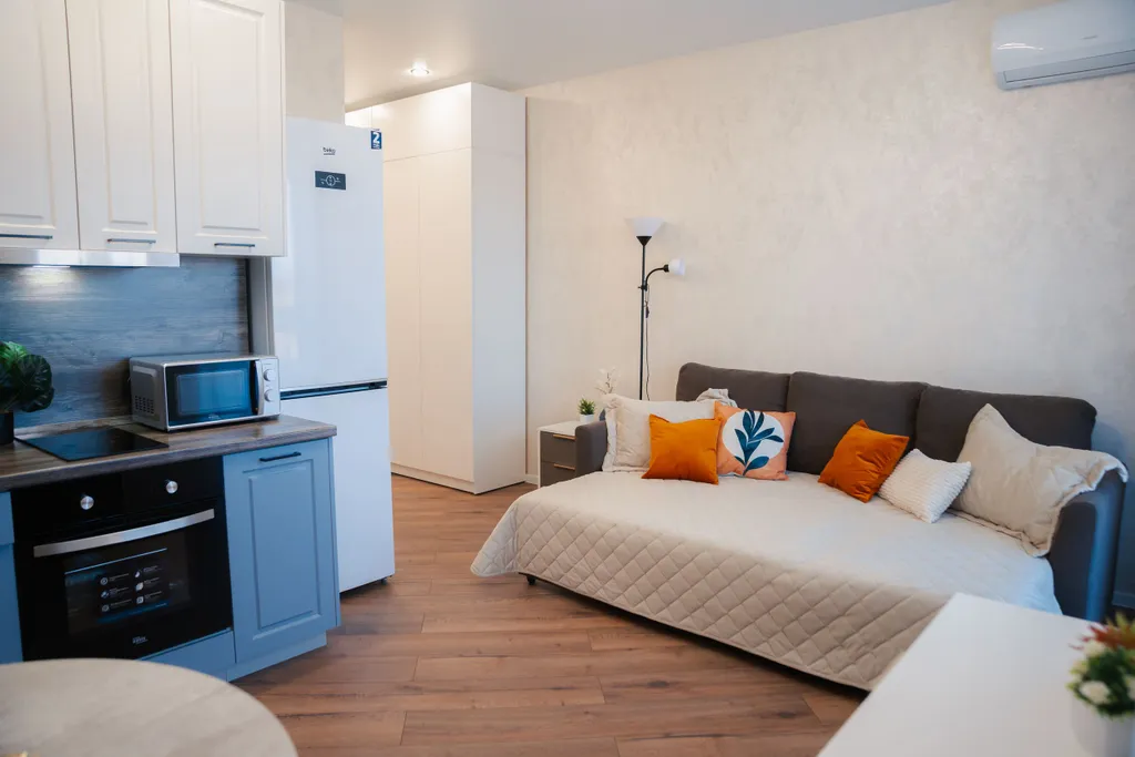 Квартира Квартира Новая уютная студия в центре города — Краснодар