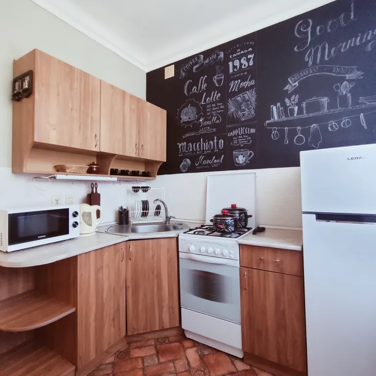 Квартира Просторная квартира с отдельной игровой комнатой — Ейск