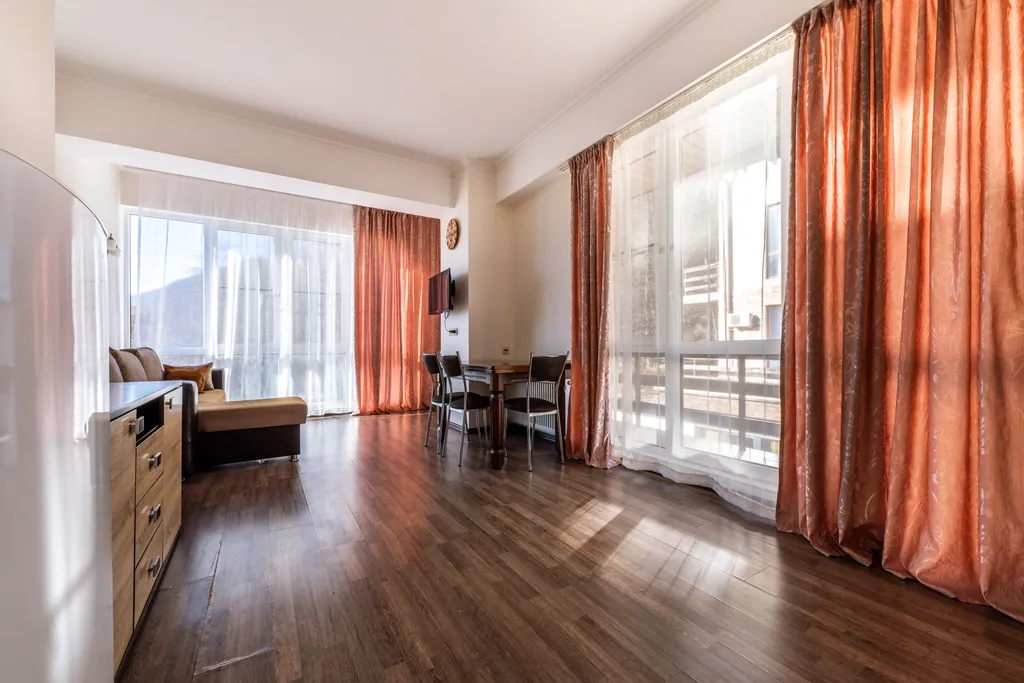 Апартаменты на 3 этаже, двойной балкон