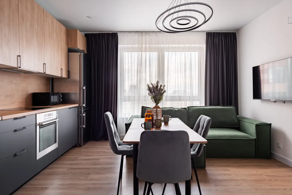 Квартира Стильная Видовая евро-трехкомнатная квартира — Москва