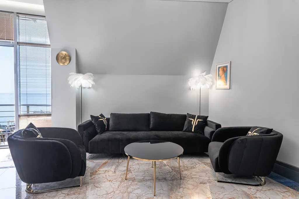 Пентхаус с видом на море и доступом на пляж отеля 5 звёзд