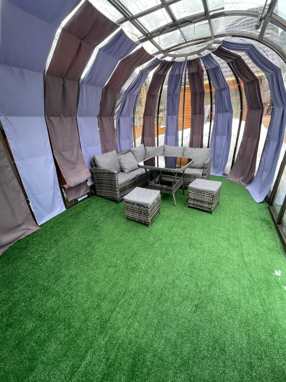 Уютный двухкомнатный домик в Домбае, в гостинице «МЕЧТА»